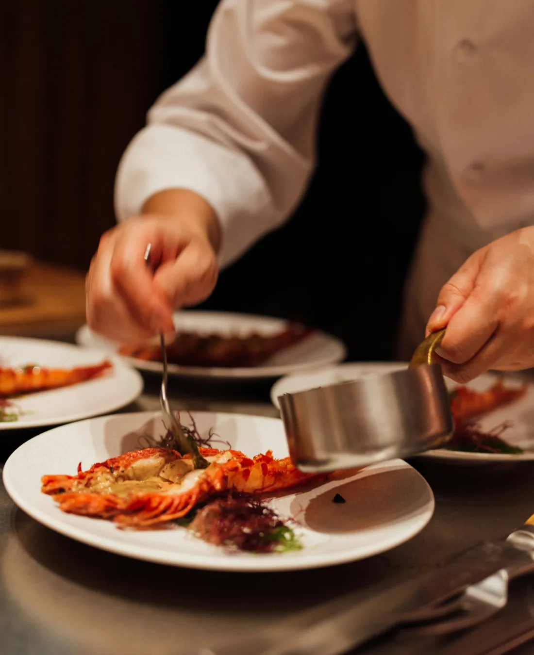 Chef de Maison Nayar en production dans le laboratoire